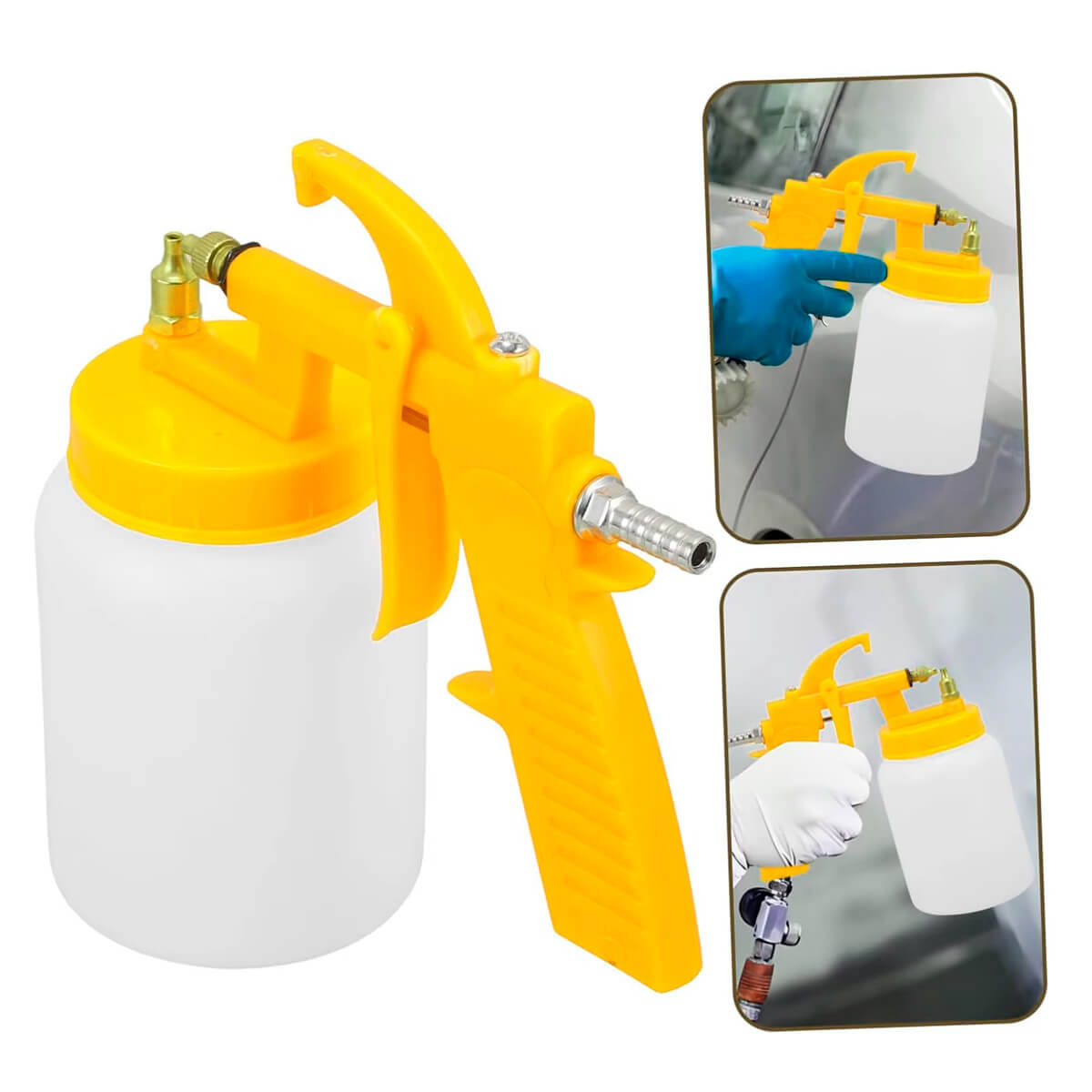Pistola De Pintura Ar Direto para Compressores Bico 2,5 mm - Meu Estilo Shop
