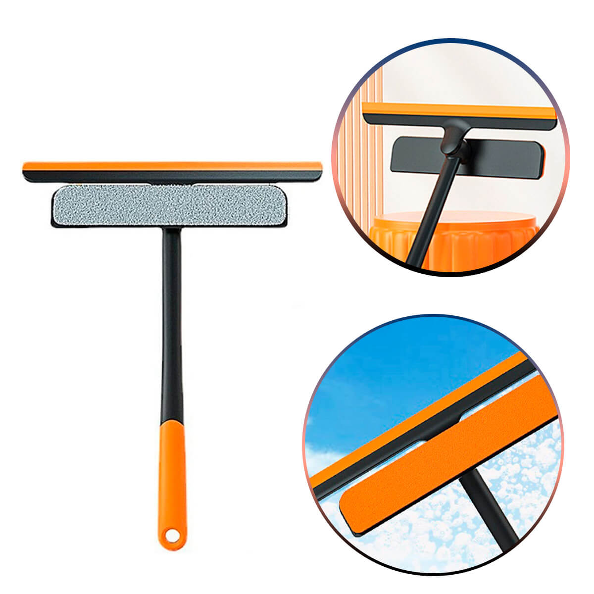 Rodo Limpador de Vidro Compacto e Ergonômico - Meu Estilo Shop
