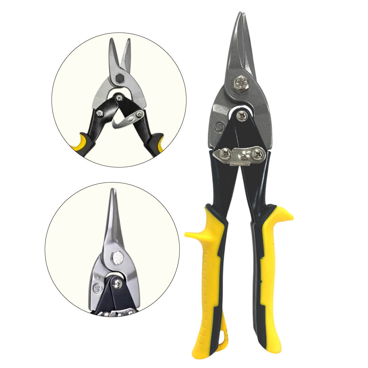 Tesoura de Cortar Chapa 25cm Aço Liga Alta Qualidade - Meu Estilo Shop