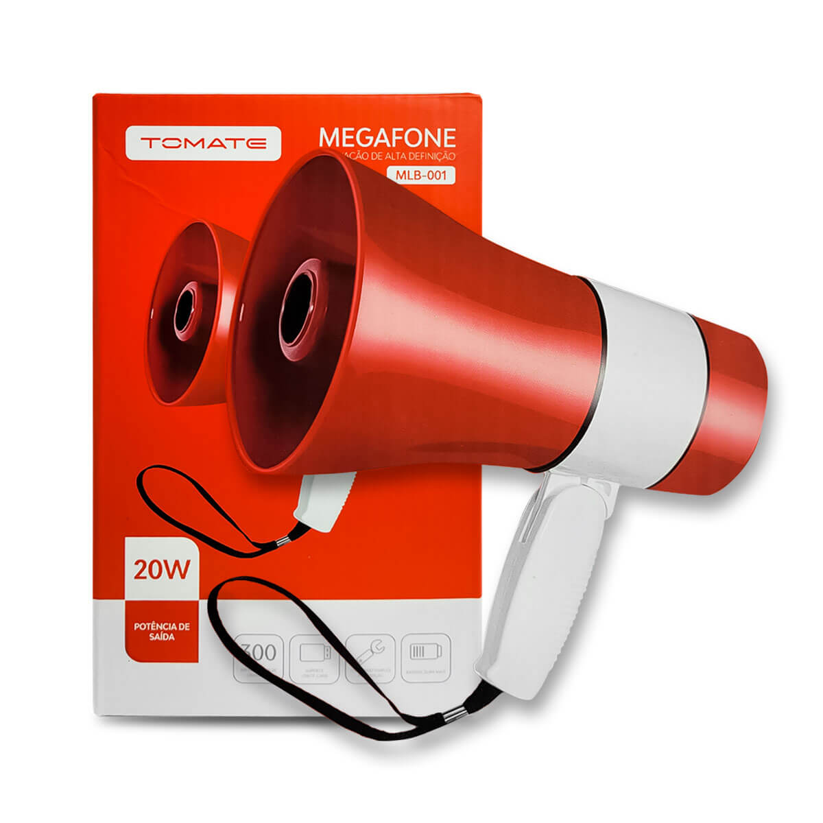 Megafone Portátil Recarregável - Meu Estilo Shop